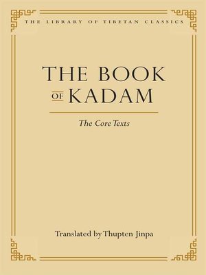 cover image of The Book of Kadam